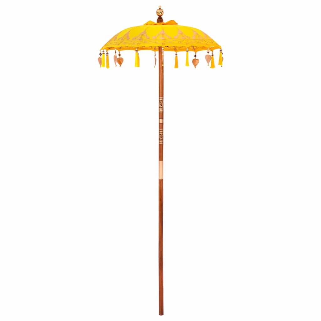 Balineški Parasol Žuta 125 x 125 x 260 cm