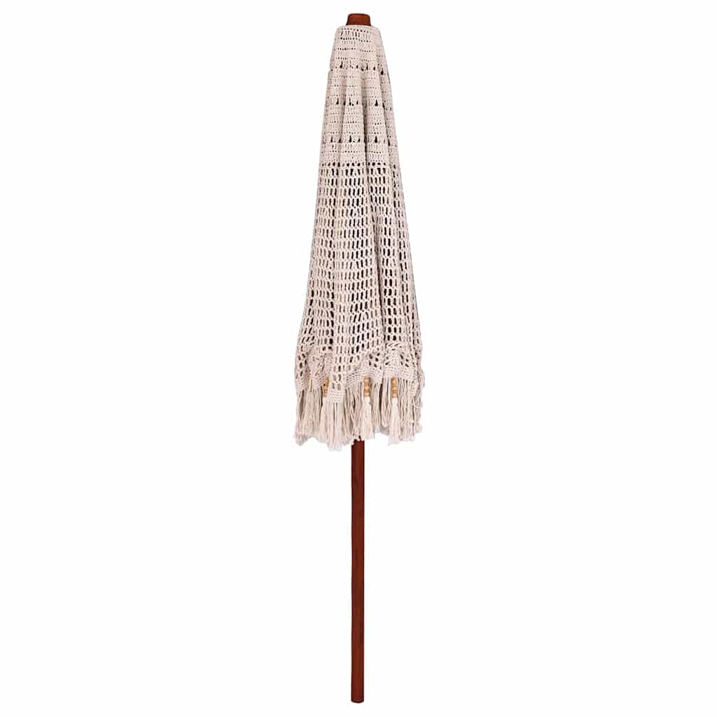 Makrame suncobransko Krema 252.5 x 252.5 x 260 cm