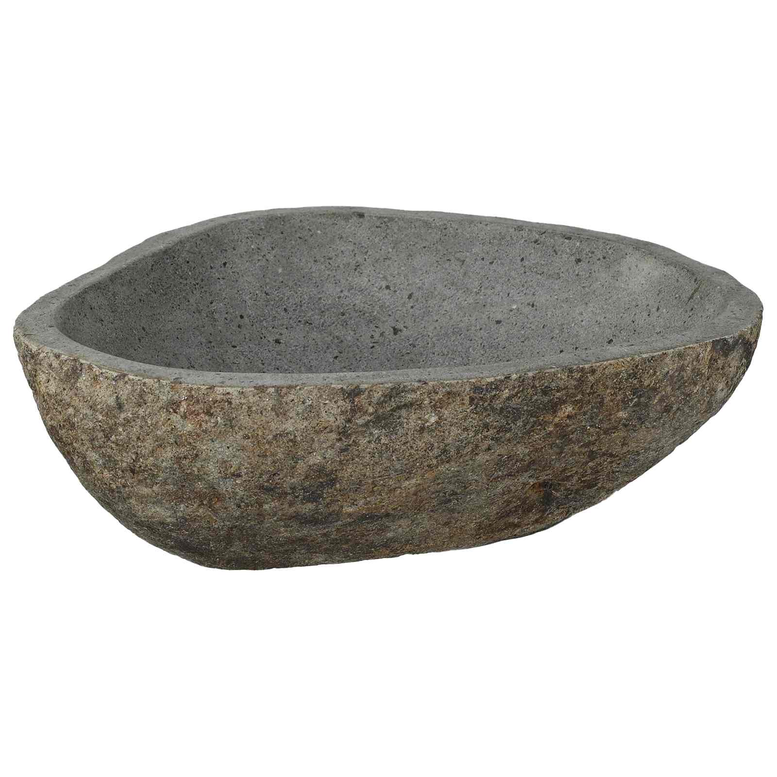 Umivaonik od riječnog kamena Svijetlo siva 52 x 40 x 15 cm