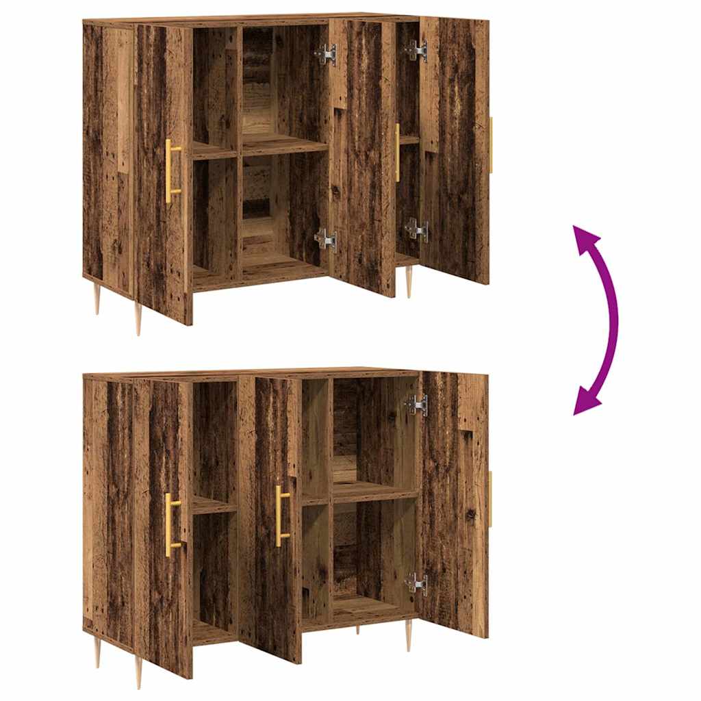 Kreveta Staro drvo 90 x 34 x 80 cm Konstruirano drvo