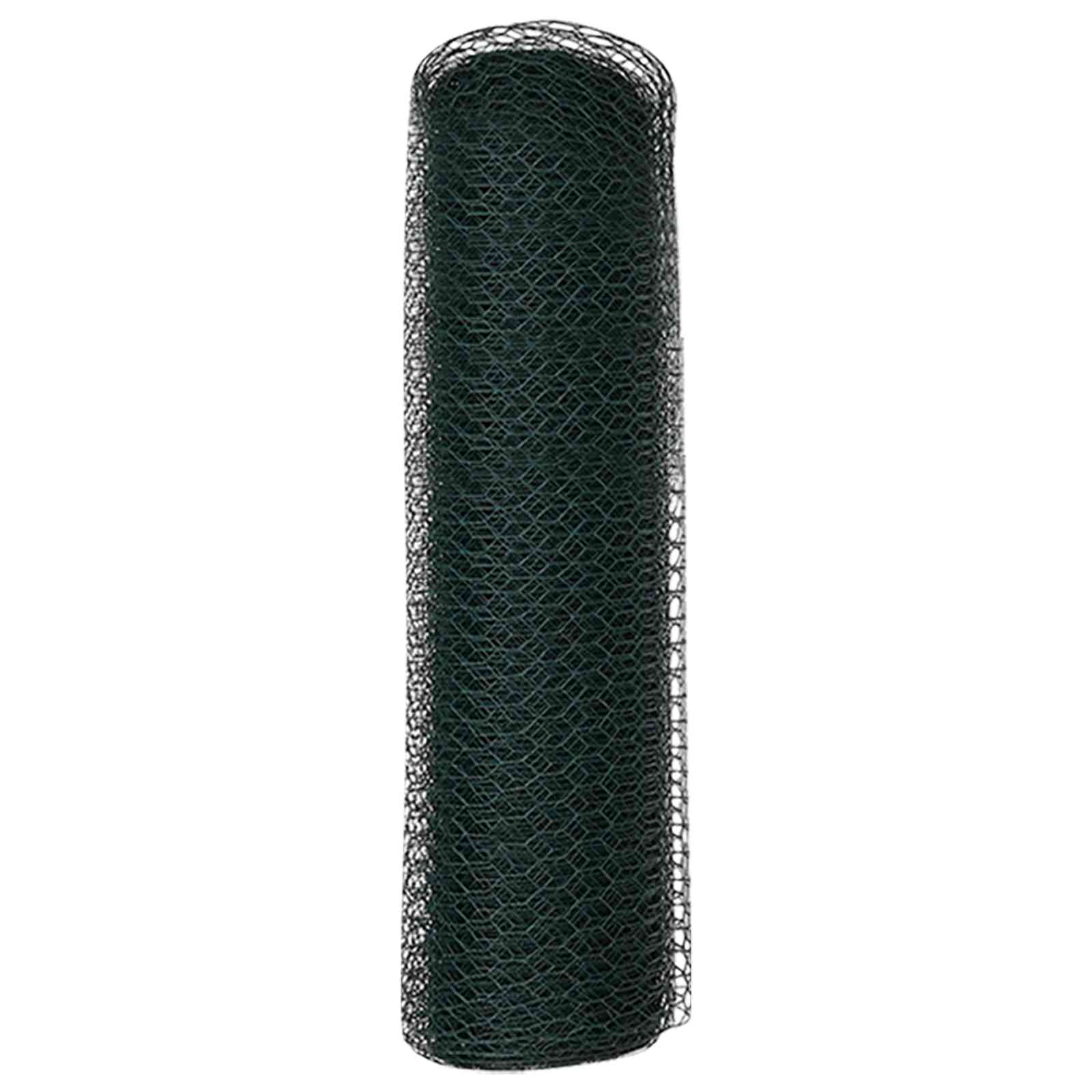 Heksagonalna ograda Zelena 0,4 x 10 m PVC