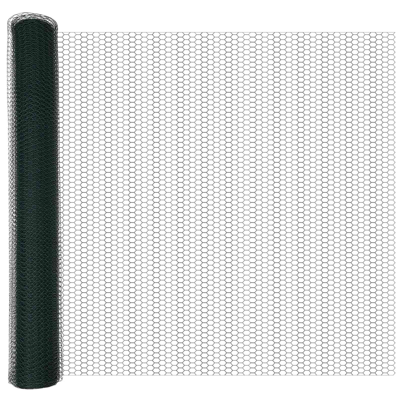 Heksagonalna ograda Zelena 1 x 10 m PVC