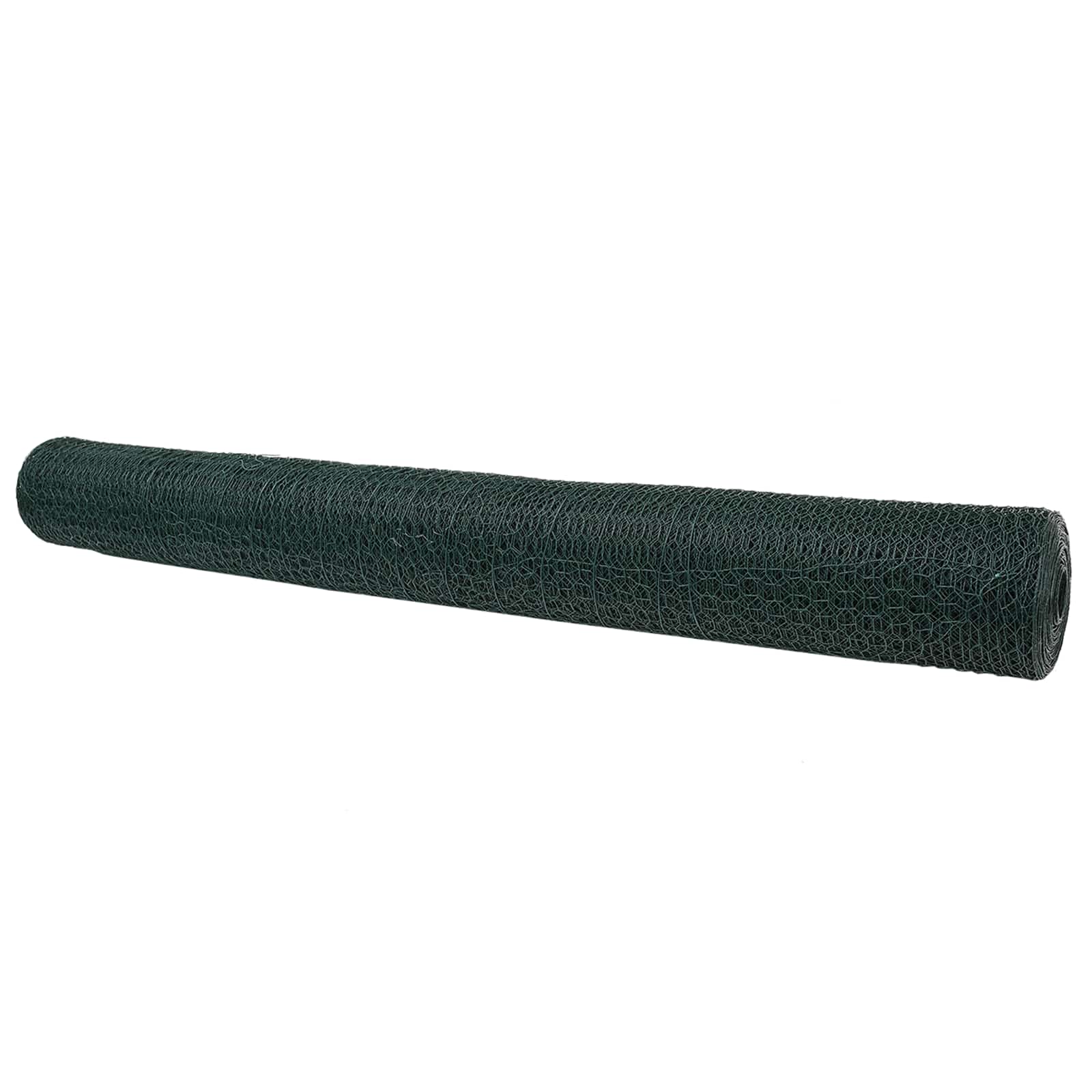 Heksagonalna ograda Zelena 1,2 x 10 m PVC