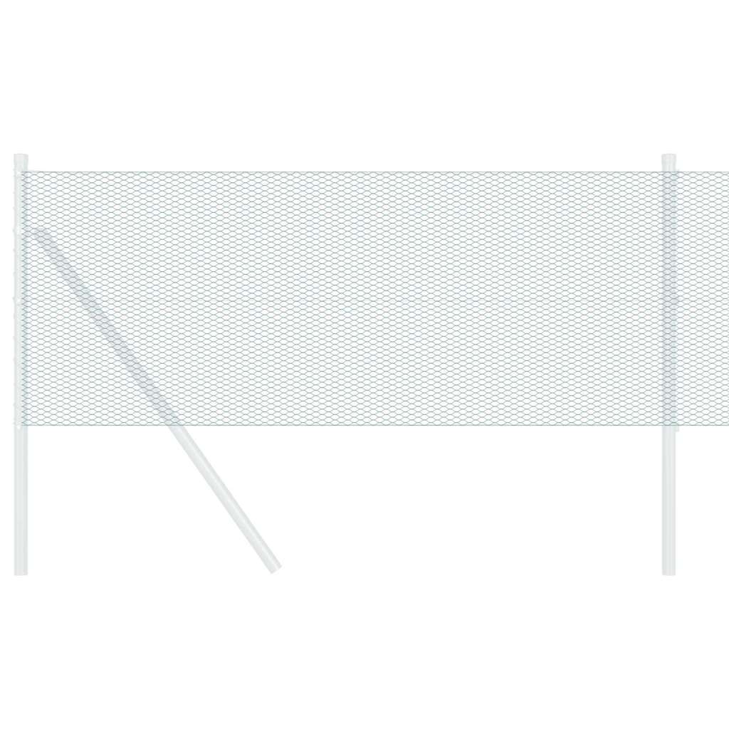 Heksagonalna ograda Zelena 0,6 x 50 m PVC