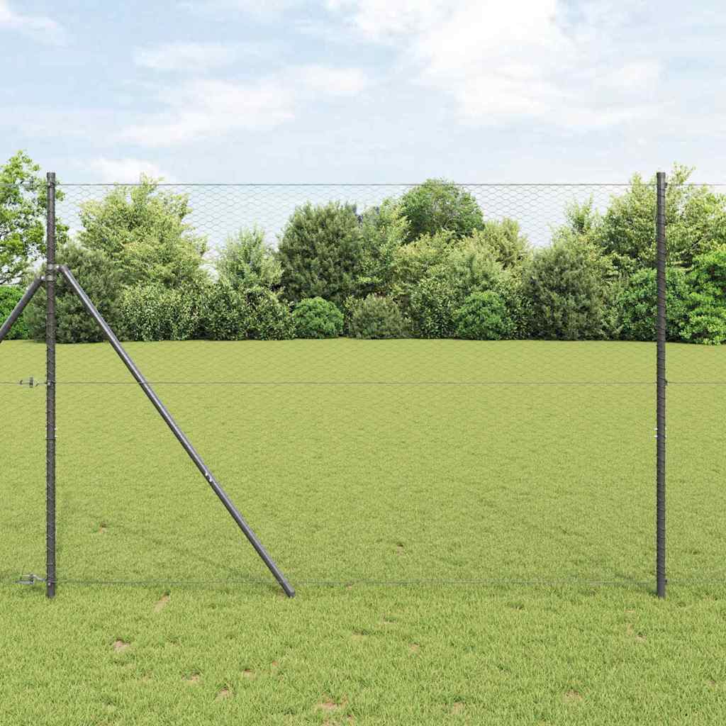 Heksagonalna ograda Siva 1,6 x 10 m PVC