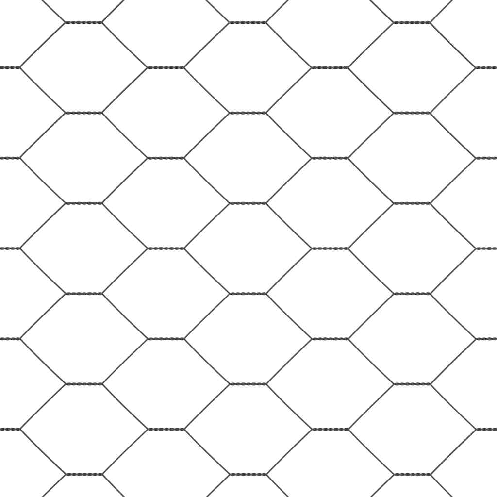 Heksagonalna ograda Siva 1,6 x 10 m PVC