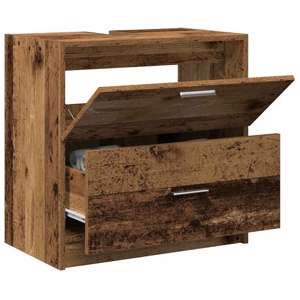 Kupaonski ormar Staro drvo 59 x 37 x 59 cm Konstruirano drvo