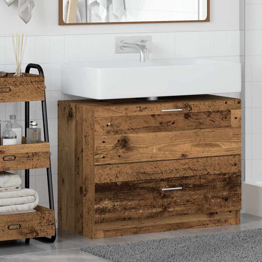 Kupaonski ormar Staro drvo 78 x 37 x 59 cm Konstruirano drvo