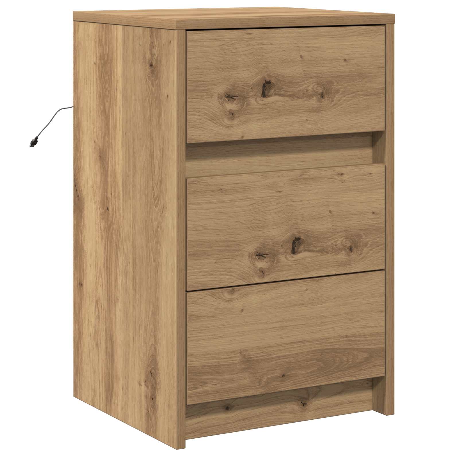 Noćni ormar Umjetnički hrast 38 x 34 x 61 cm Konstruirano drvo