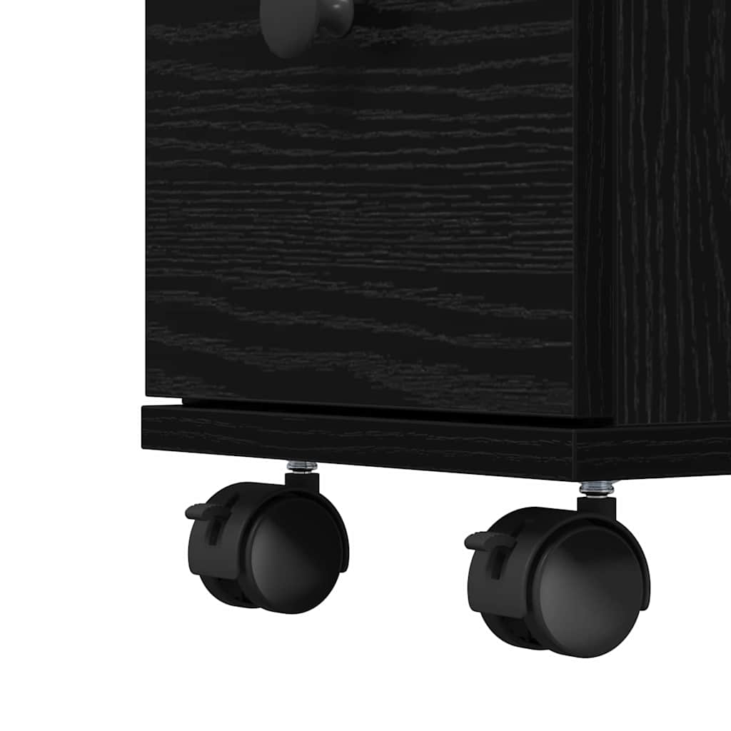 Set namještaja za kupaonicu Zidne Crni hrast 33 x 23 x 65 cm