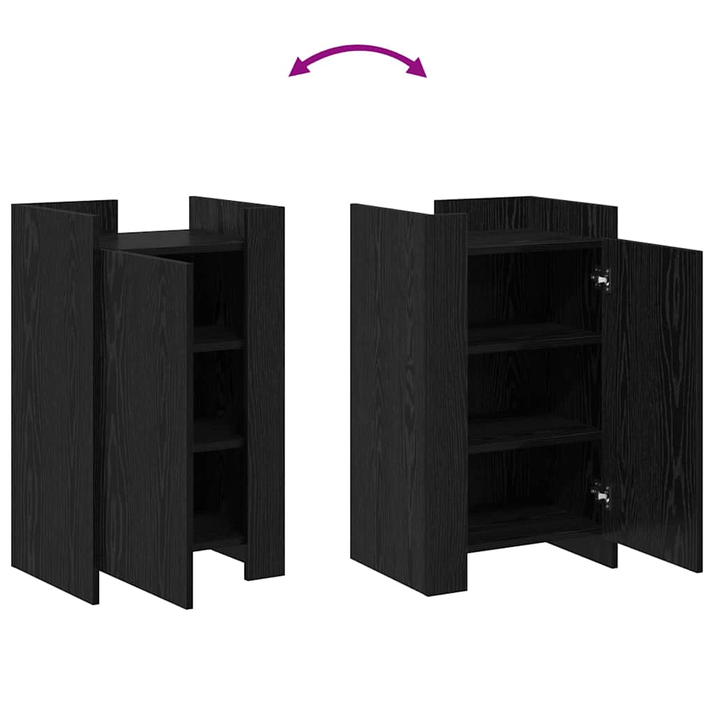 Kreveta Crni hrast 45 x 35 x 75 cm