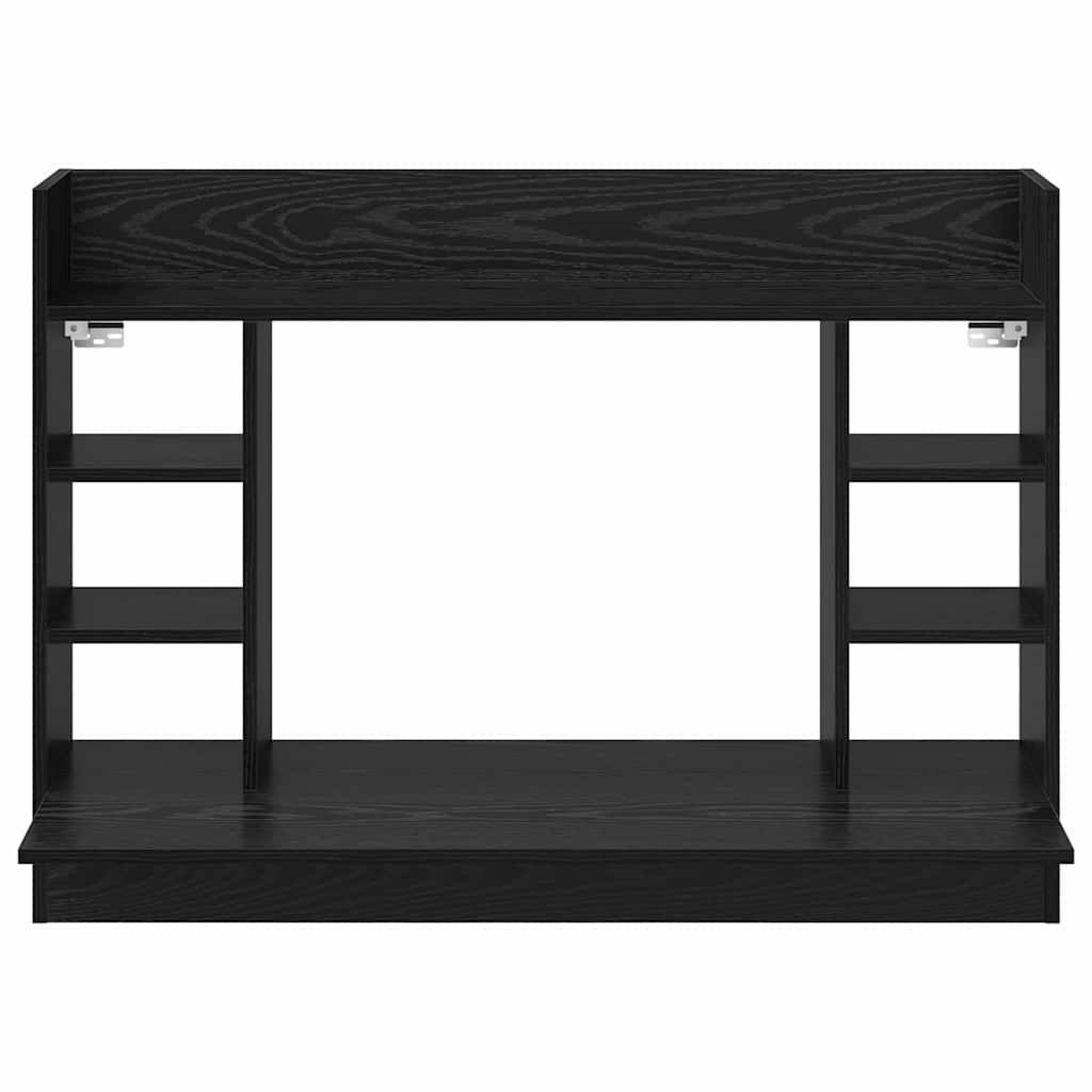 Stol za zid Zidne Crni hrast 105 x 48 x 75 cm Konstruirano drvo