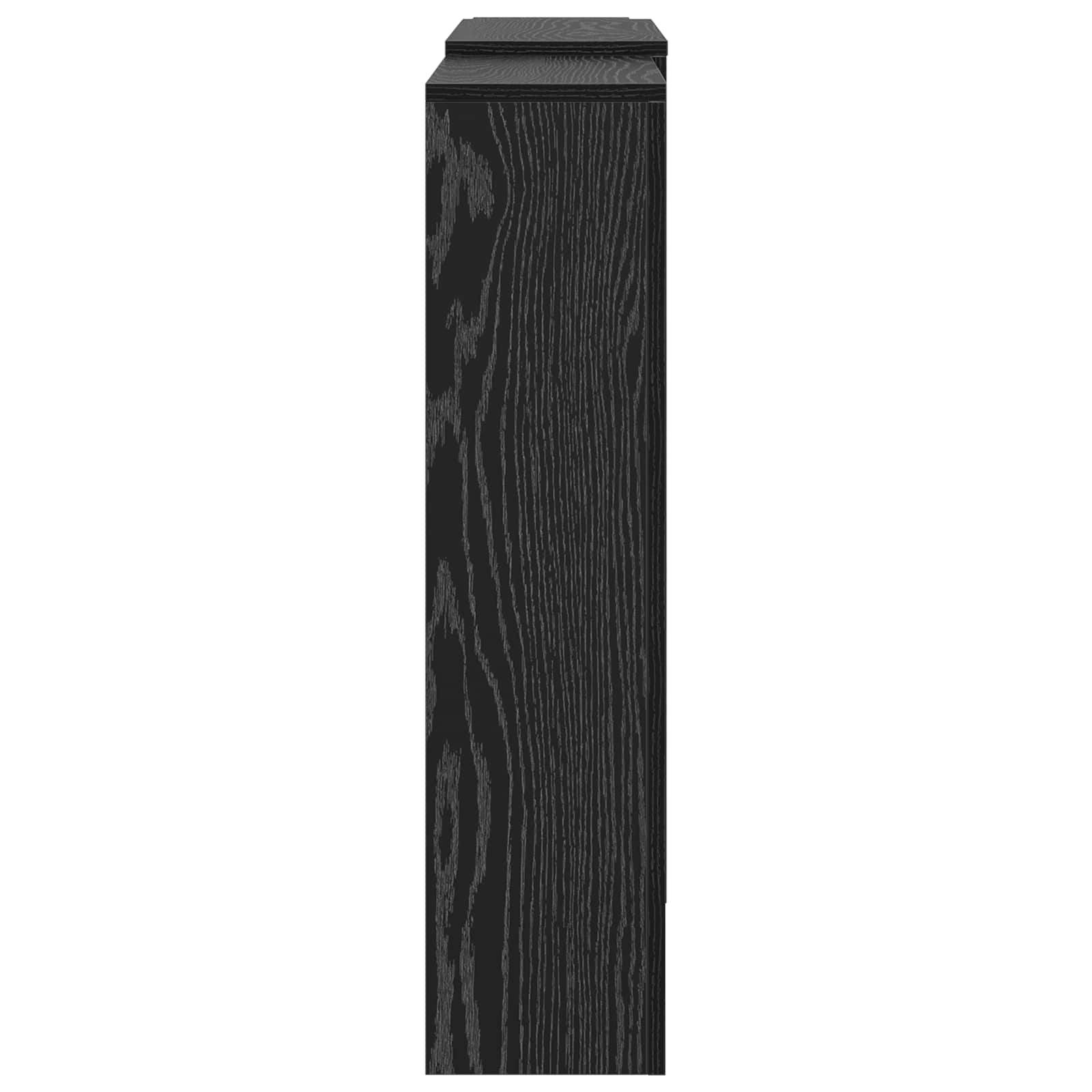 Pokrivač radijatora Crni hrast 205 x 21,5 x 83,5 cm