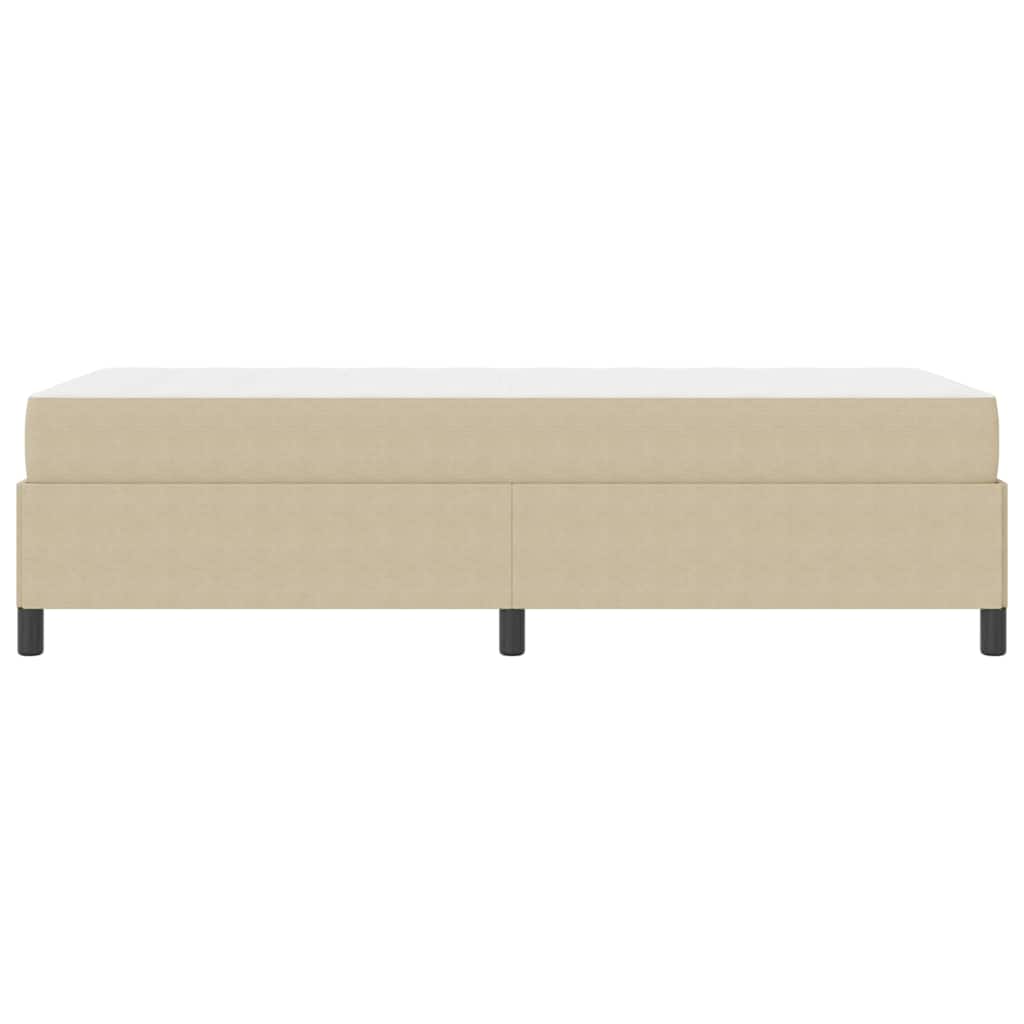 Krevetna konstrukcija Svijetlozeleni sivi 80 x 200 cm tkanina
