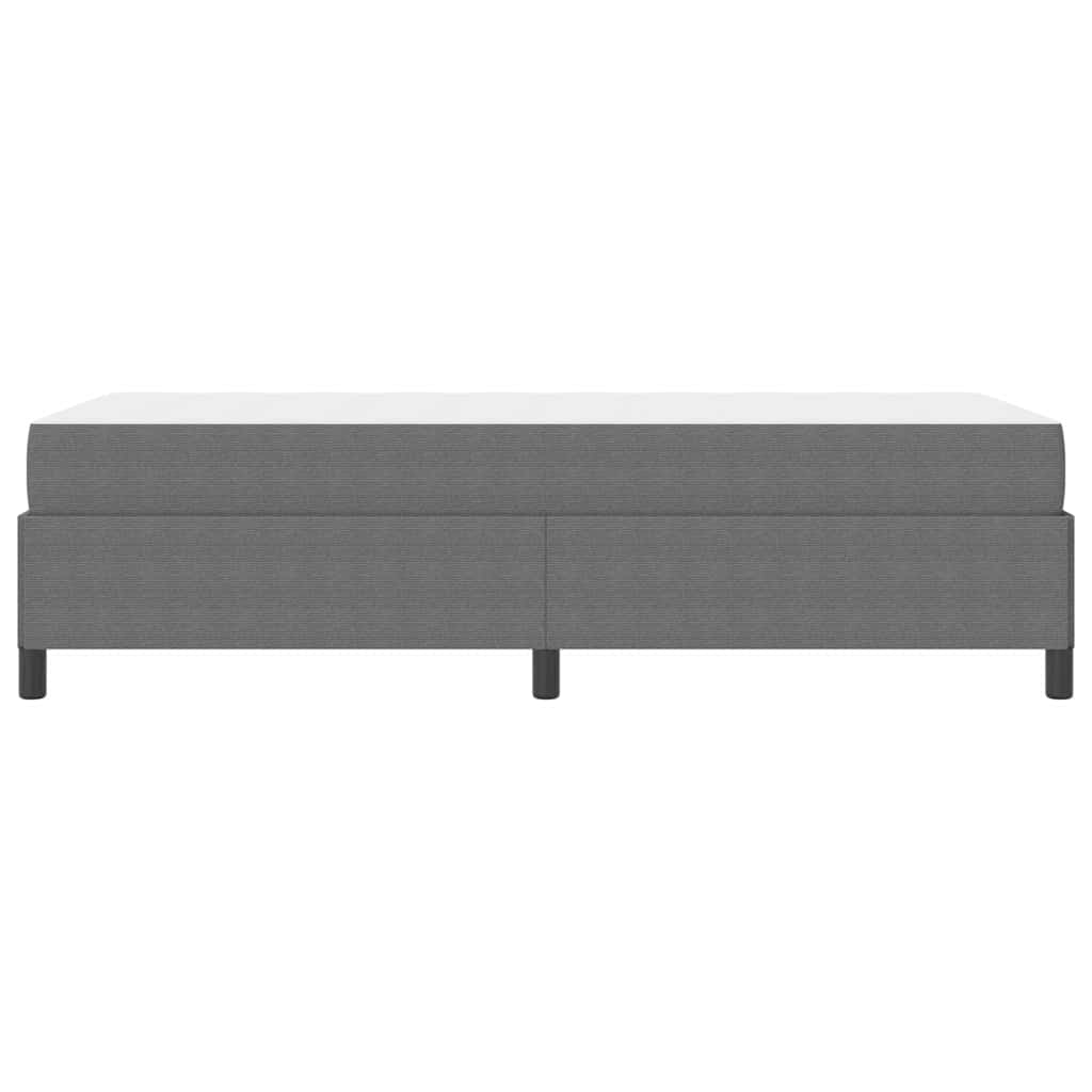 Krevetna konstrukcija Svijetlo siva 90 x 200 cm tkanina