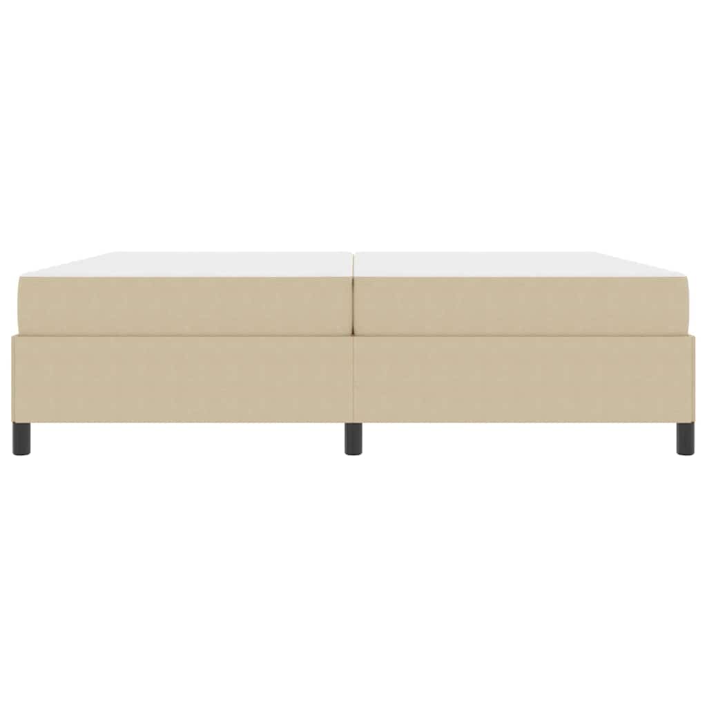 Krevetna konstrukcija Svijetlozeleni sivi 200 x 200 cm tkanina