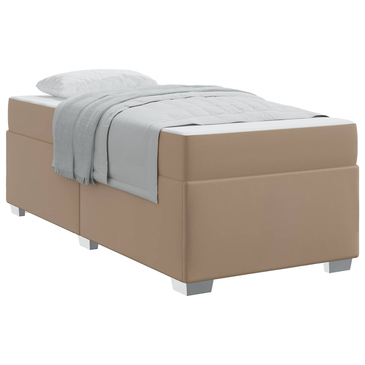Krevetna konstrukcija Boja cappuccina 90 x 200 cm tkanina