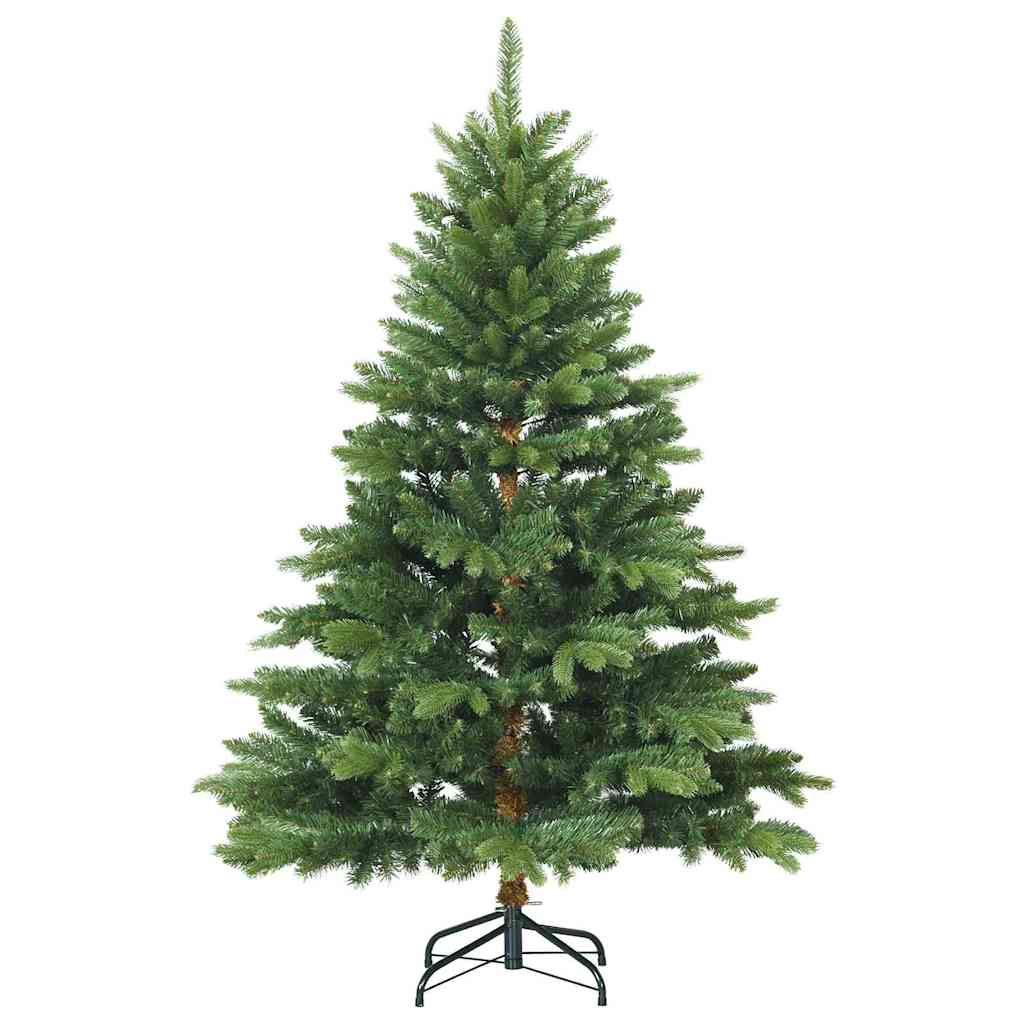 Umjetno božićno drvce s nogom Zelena 120 cm PVC, PE i čelik