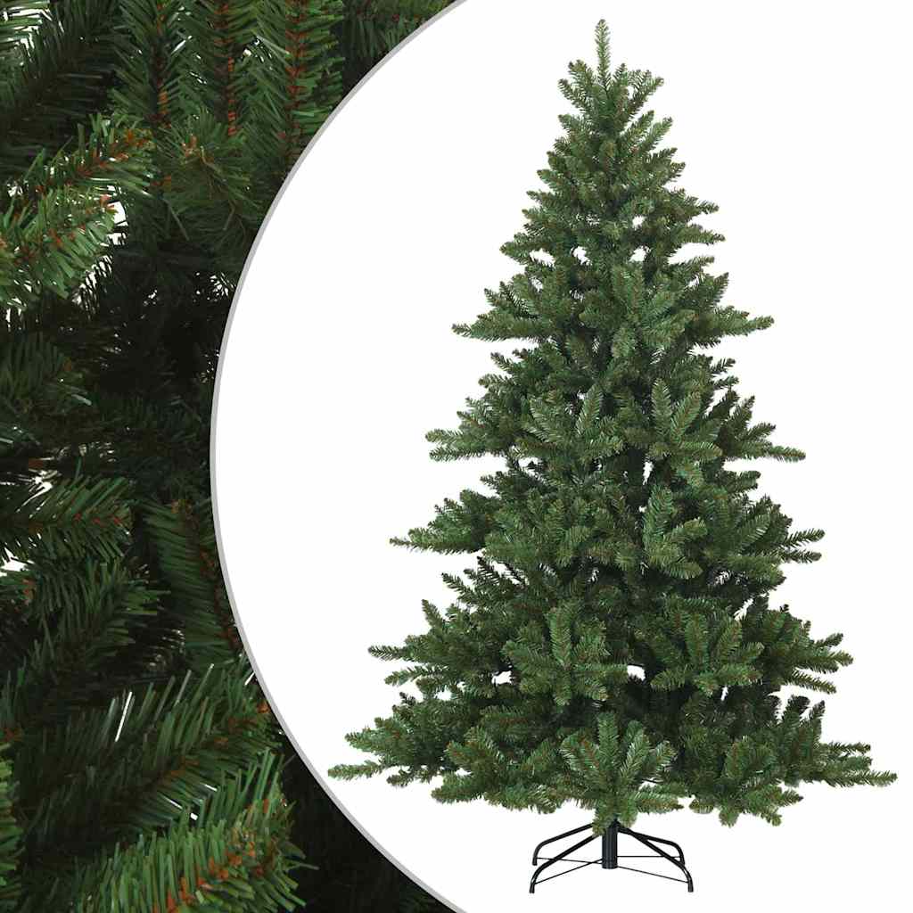 Umjetno božićno drvce s nogom Zelena 240 cm PVC, čelik