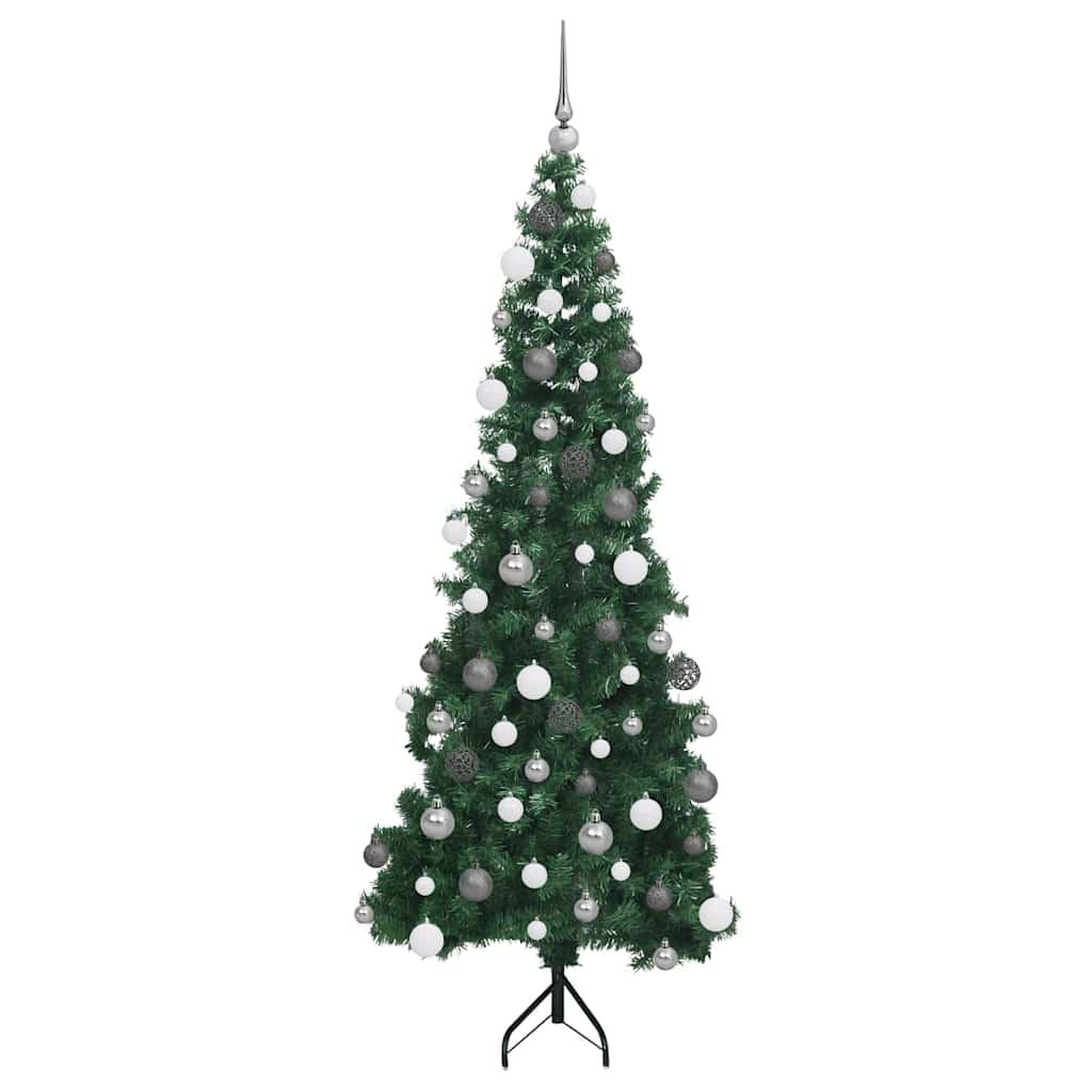 Korner Umjetno Božićno Drvo Zelena 180 cm PVC i metal