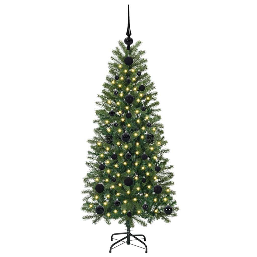 Umjetno božićno drvce s stalakom Zelena 120 cm PE i PVC
