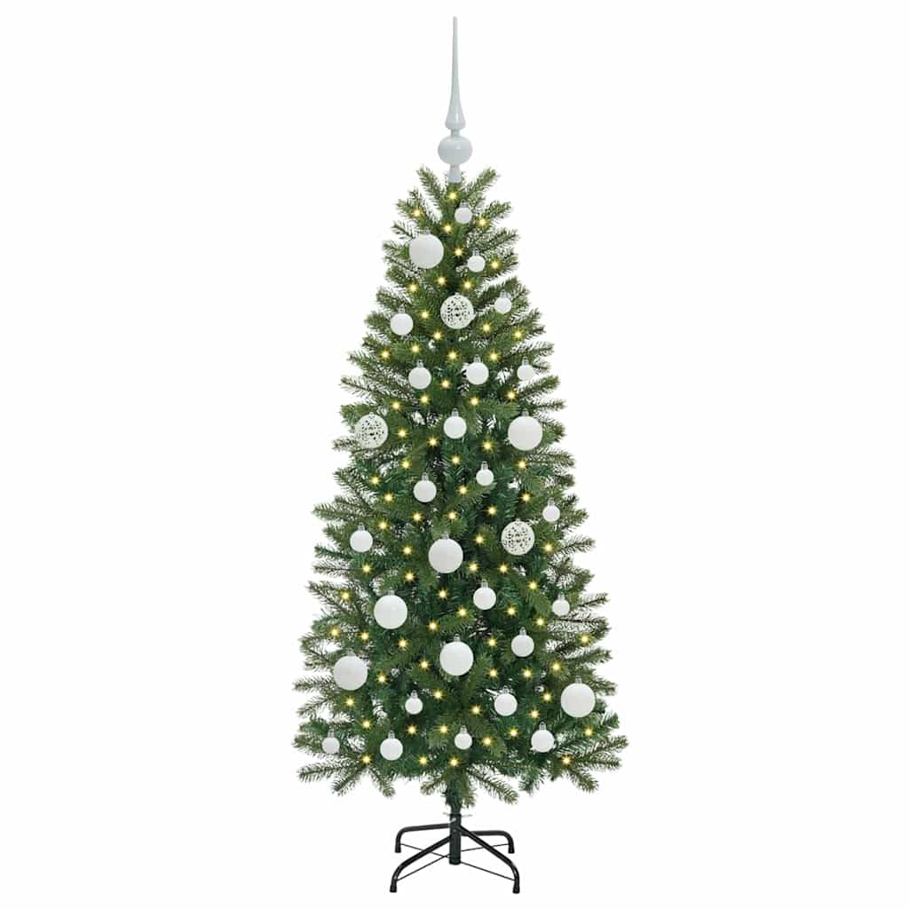 Umjetno božićno drvce s stalakom Zelena 120 cm PE i PVC