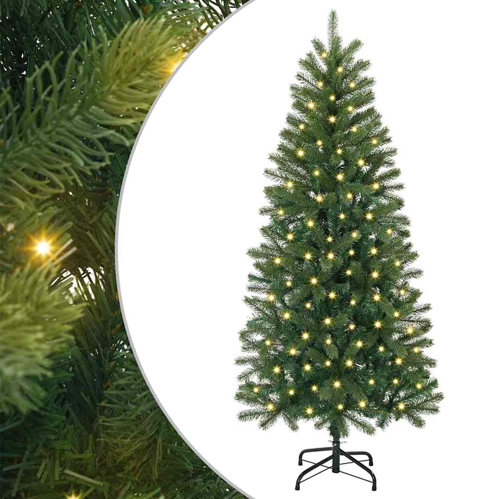Umjetno božićno drvce s stalakom Zelena 150 cm PE i PVC
