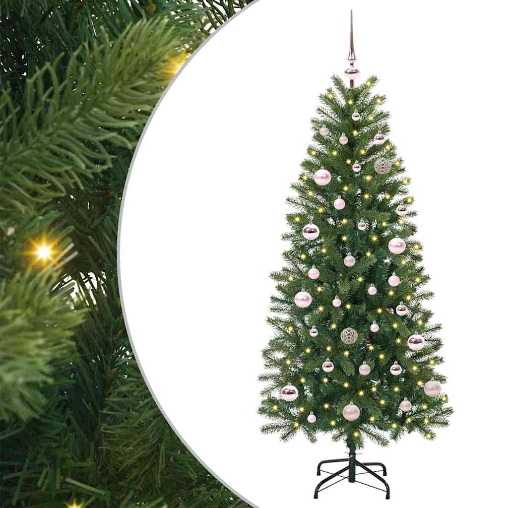 Umjetno božićno drvce s stalakom Zelena 150 cm PE i PVC