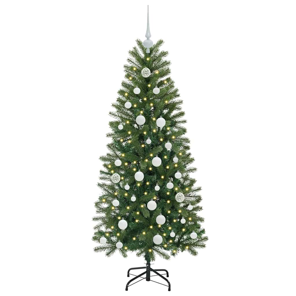 Umjetno božićno drvce s stalakom Zelena 150 cm PE i PVC