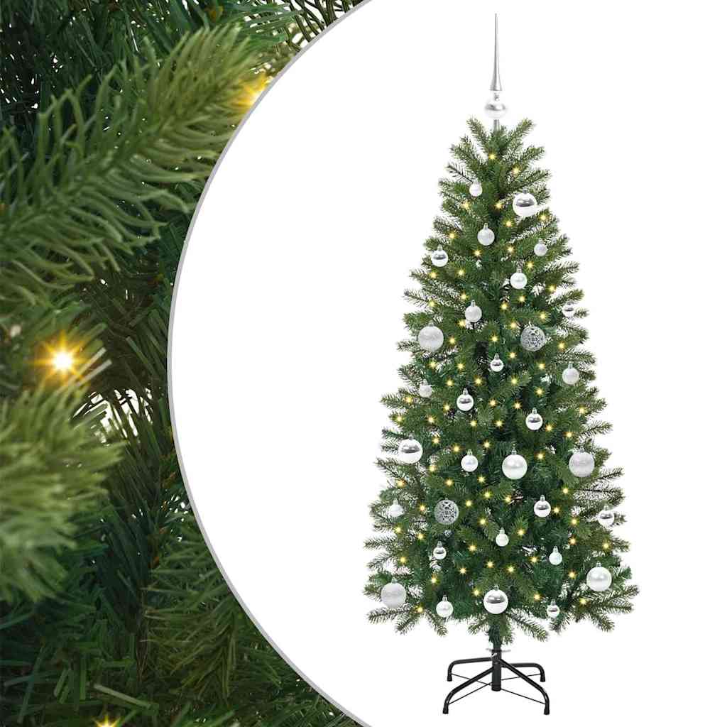 Umjetno božićno drvce s stalakom Zelena 150 cm PE i PVC