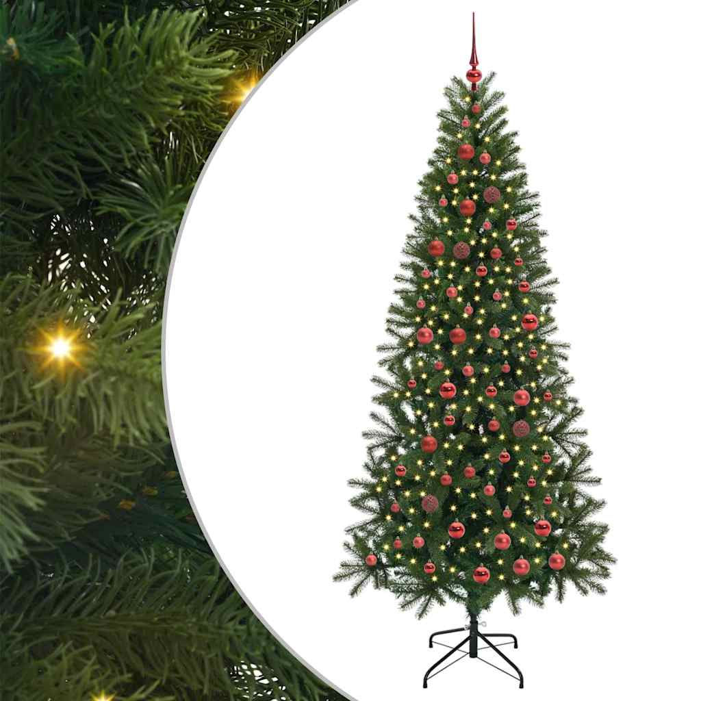 Umjetno božićno drvce Zelena 210 cm PE i PVC