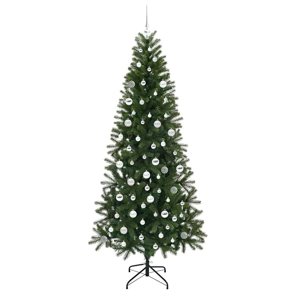 Umjetno božićno drvce s stalakom Zelena 210 cm PE i PVC