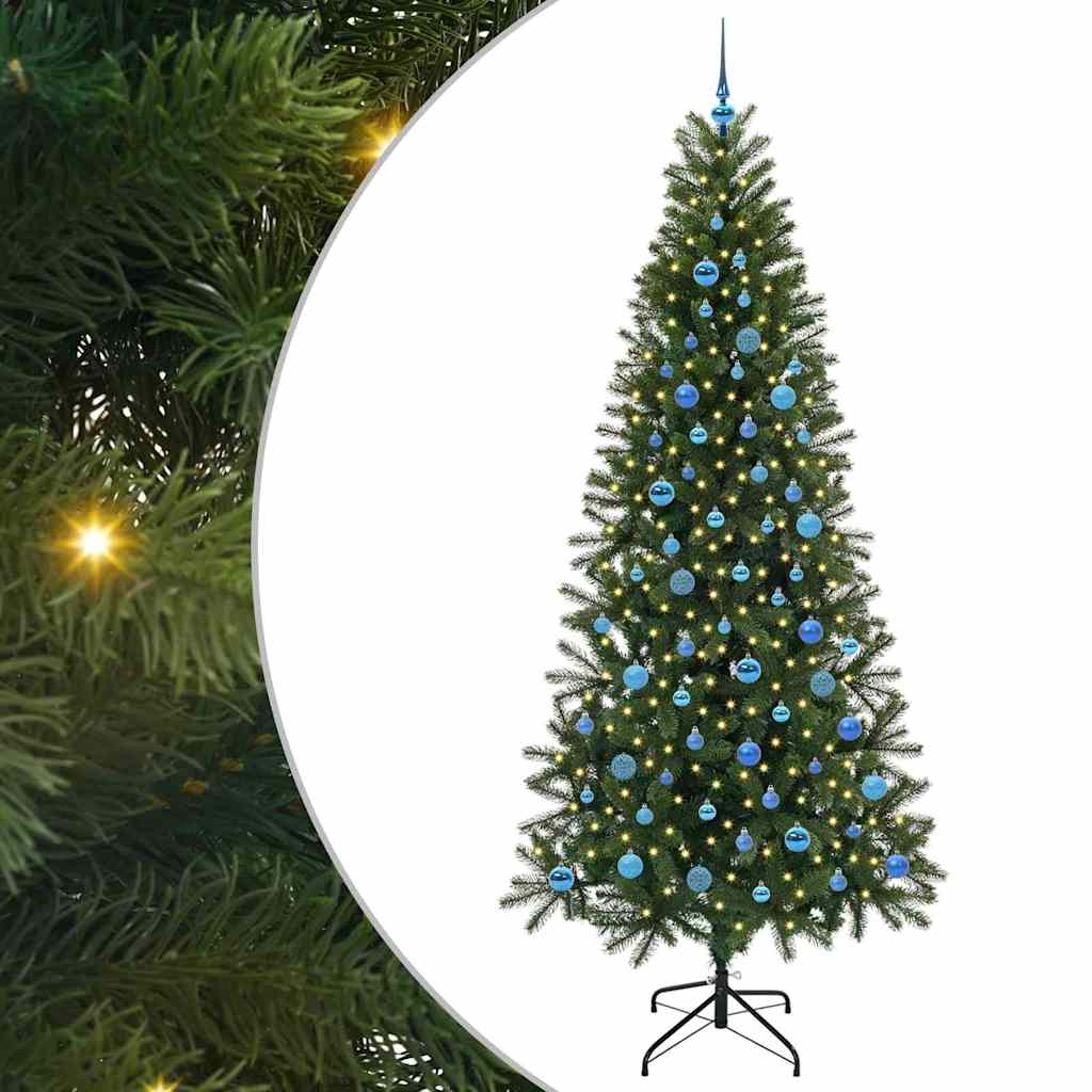 Umjetno božićno drvce Zelena 240 cm PE i PVC