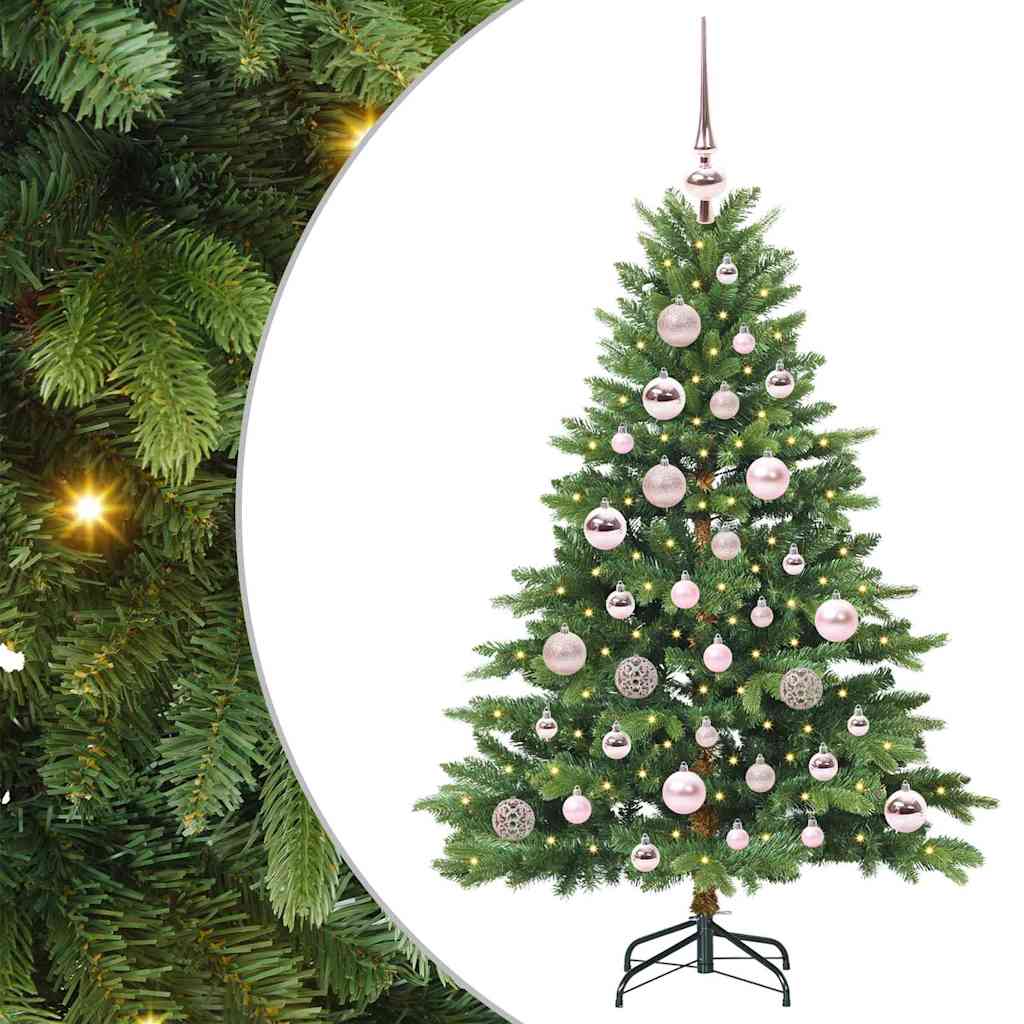 Umjetno božićno drvce s stalakom Zelena 120 cm PE i PVC