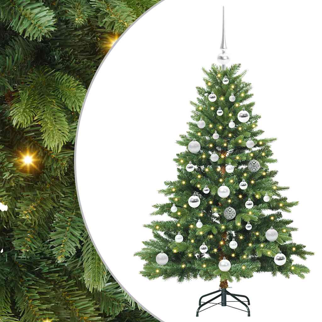Umjetno božićno drvce s stalakom Zelena 120 cm PE i PVC