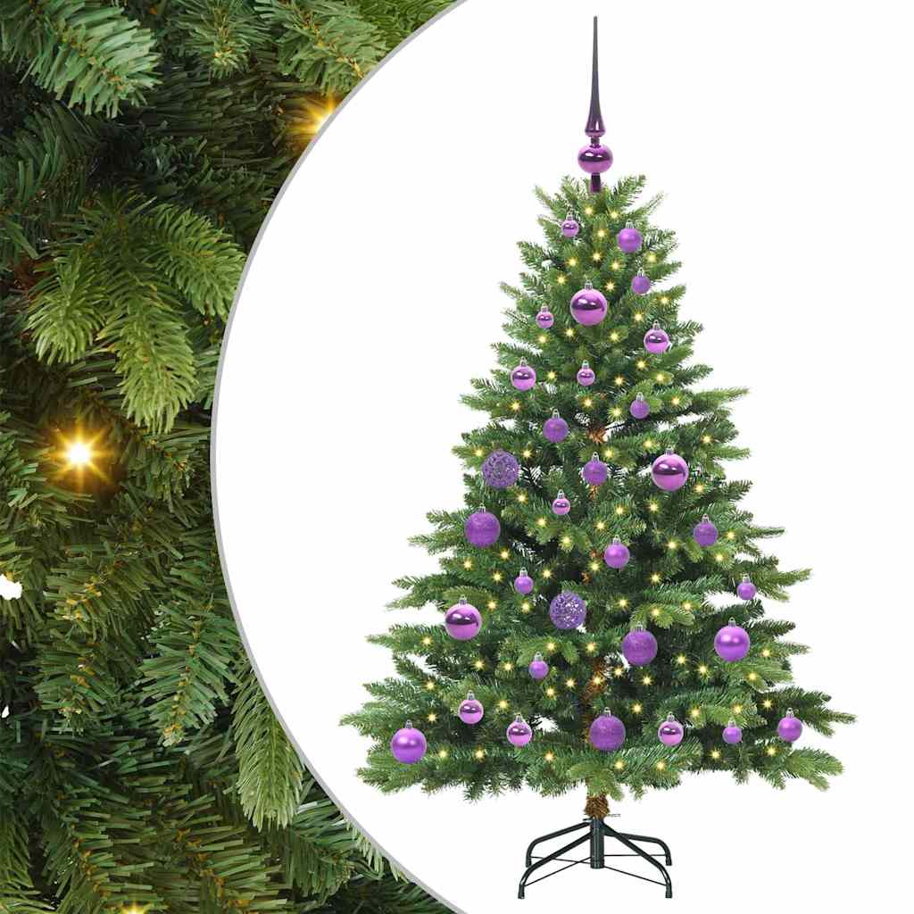 Umjetno božićno drvce s stalakom Zelena 120 cm PE i PVC