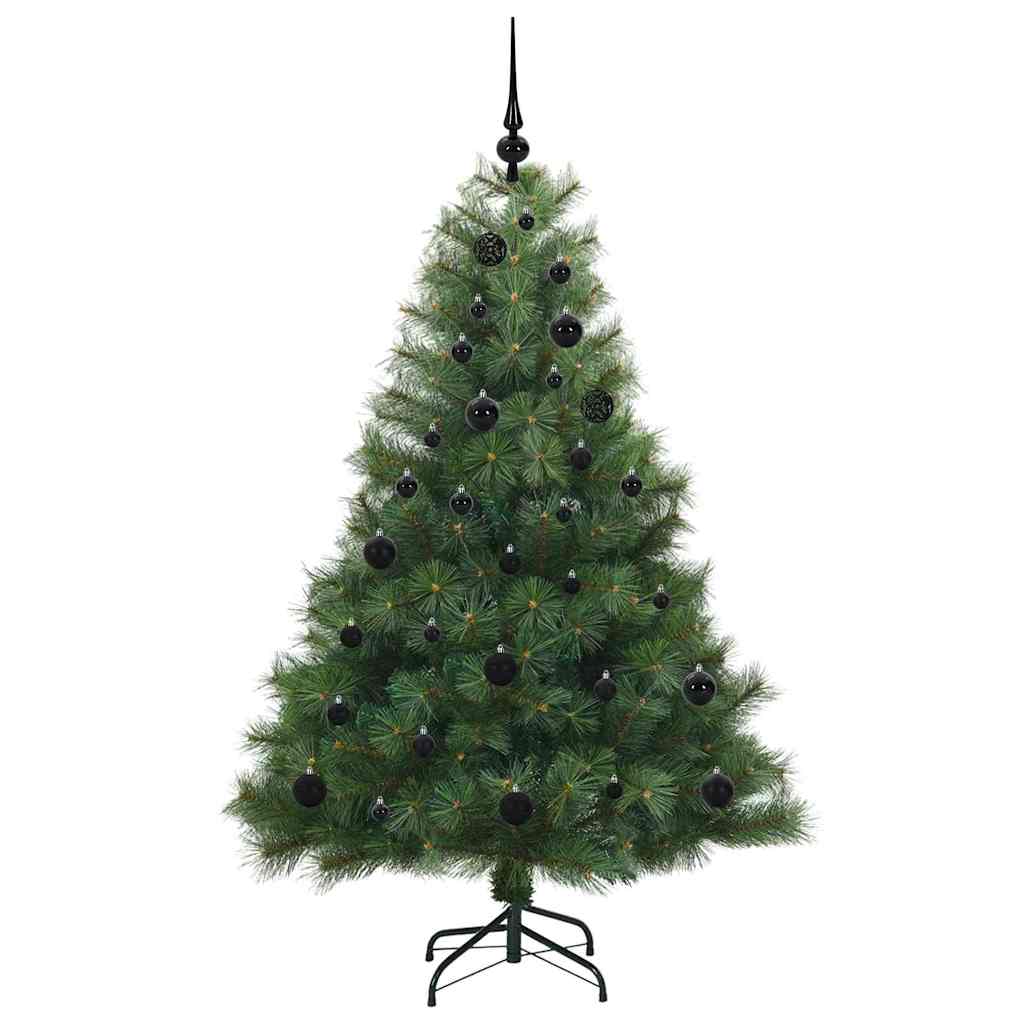 Umjetno božićno drvce s stalakom Zelena 150 cm PE i PVC 94 x 94 x 150 cm