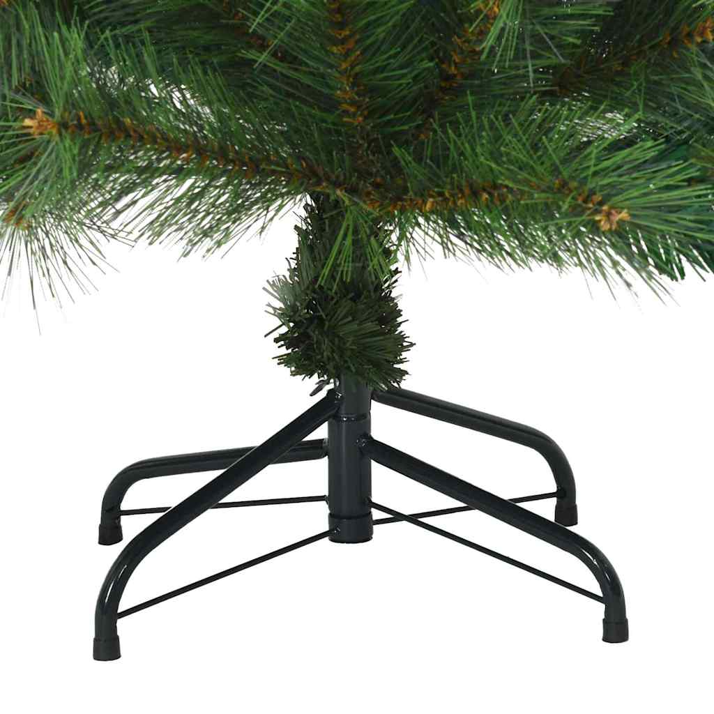 Umjetno božićno drvce s stalakom Zelena 150 cm PE i PVC 94 x 94 x 150 cm
