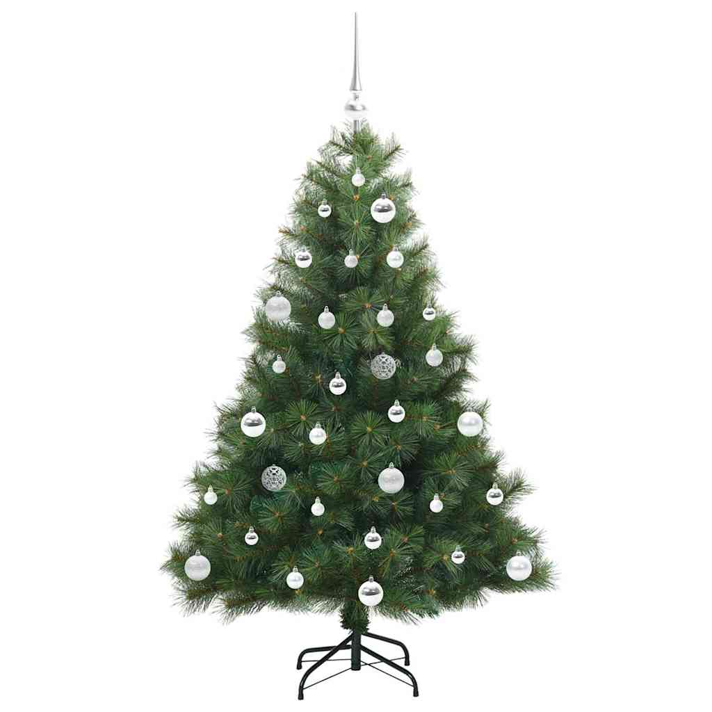 Umjetno božićno drvce s stalakom Zelena 150 cm PE i PVC 94 x 94 x 150 cm