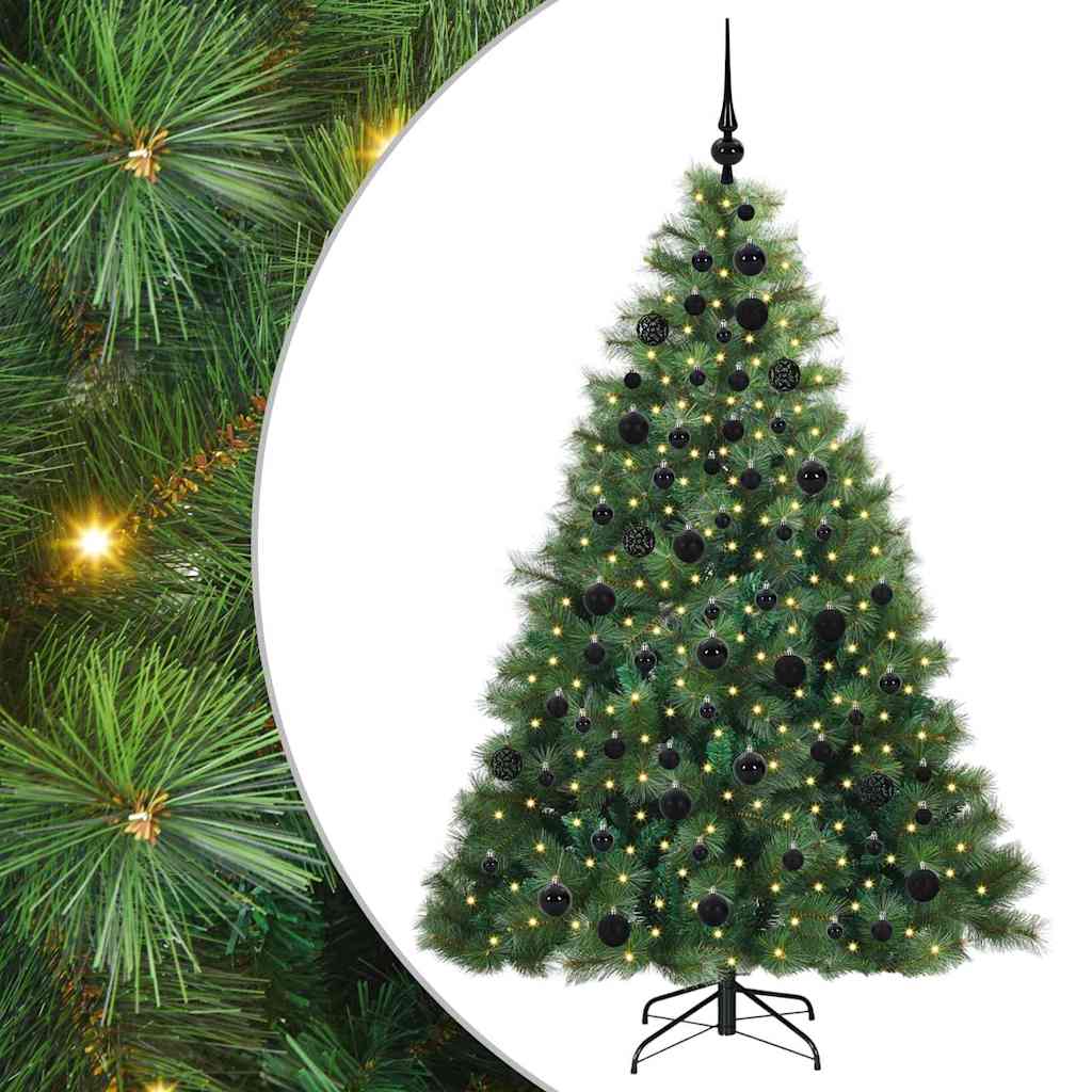 Umjetno božićno drvce s stalakom Zelena 180 cm PE i PVC 109 x 109 x 180 cm
