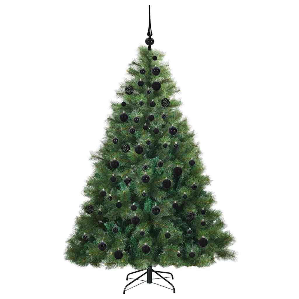 Umjetno božićno drvce s stalakom Zelena 180 cm PE i PVC 109 x 109 x 180 cm