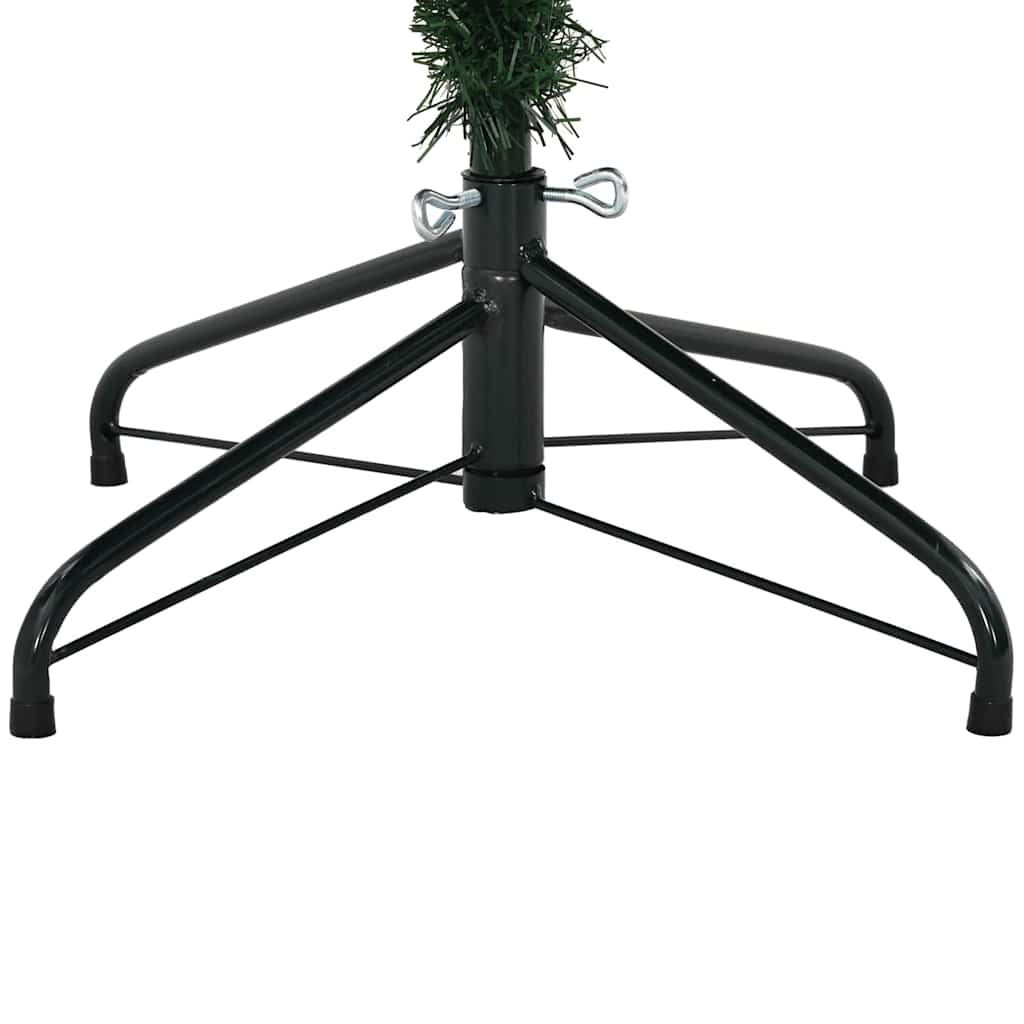Umjetno božićno drvce s stalakom Zelena 240 cm PVC, PE i čelik