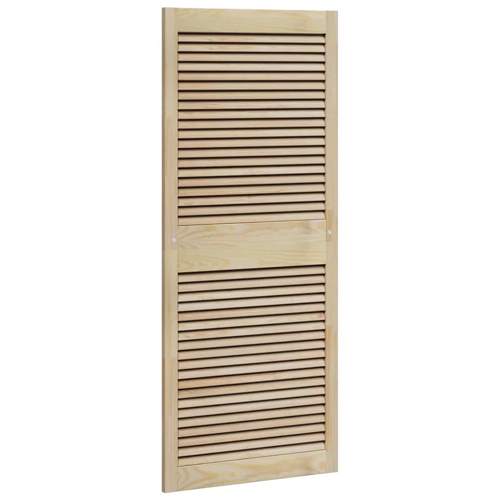 Ormarna vrata s vratima 2 pcs Prirodna 140,5 x 2,1 x 59,5 cm