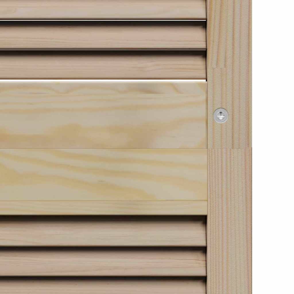 Ormarna vrata s vratima 2 pcs Prirodna 201 x 2,1 x 49,5 cm