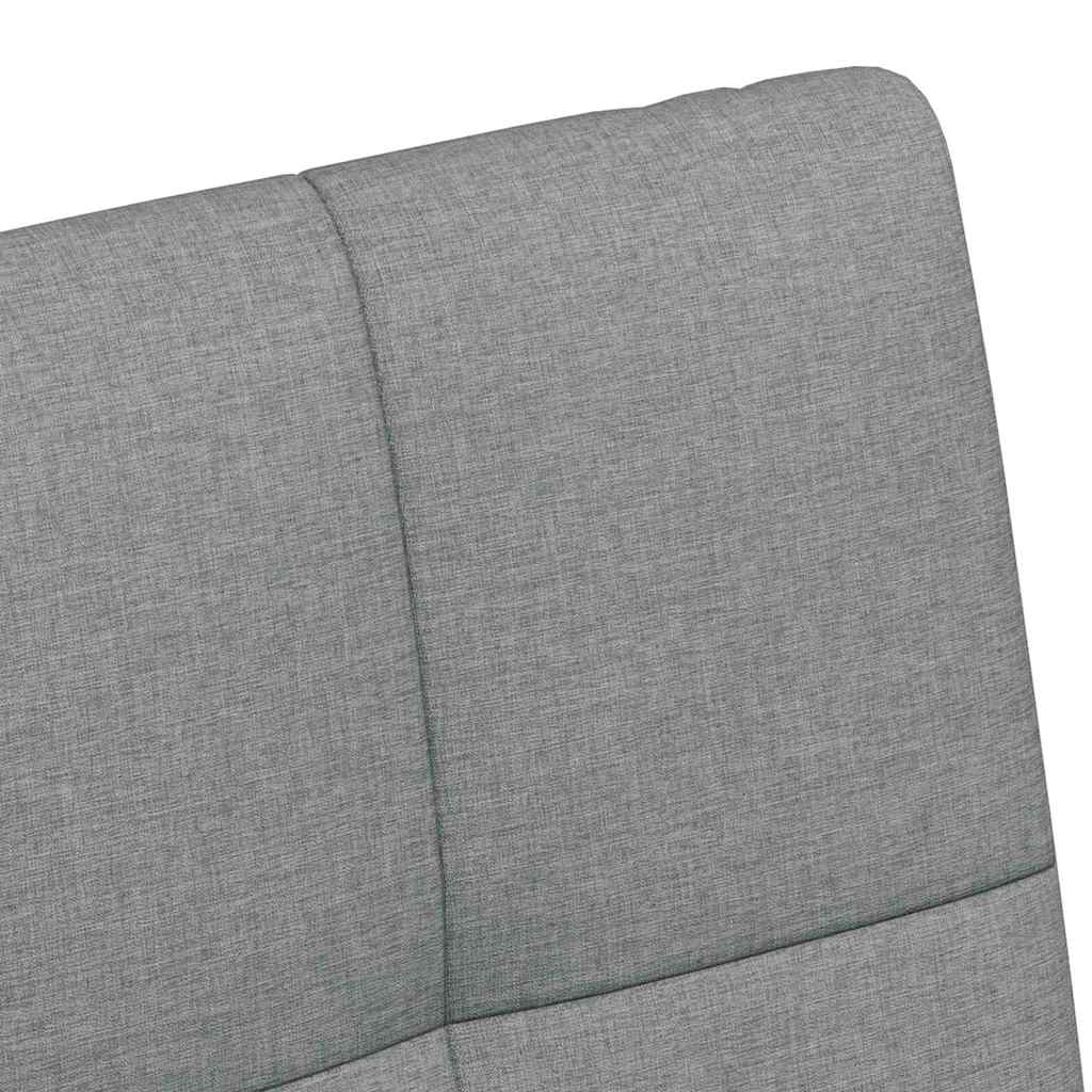 Blagovačke stolice s kotačima 2 pcs Svjetlosiva 58 x 65 x 94 cm