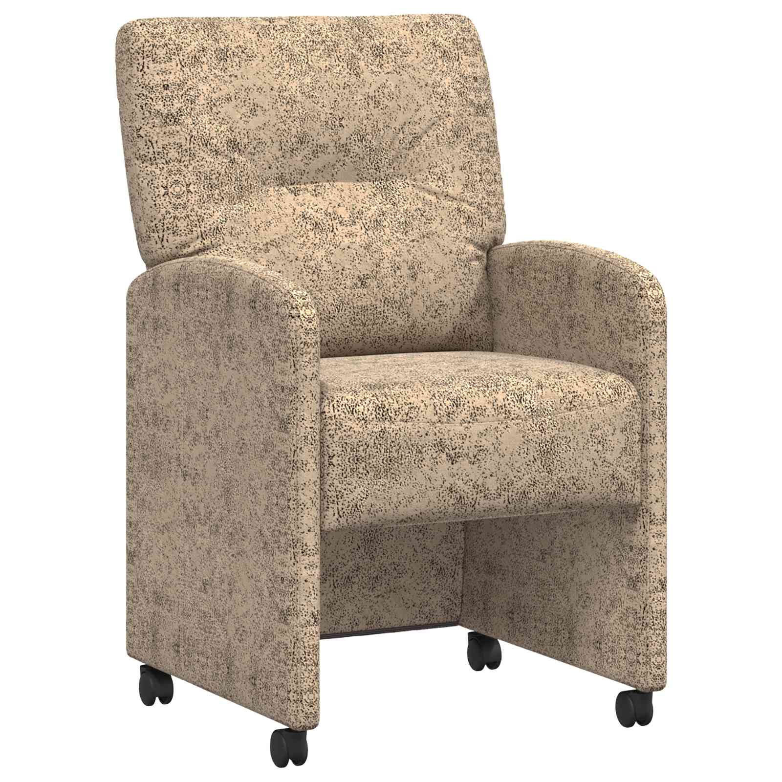 Blagovačke stolice s kotačima 2 pcs Svjetlosiva 57 x 67 x 95 cm