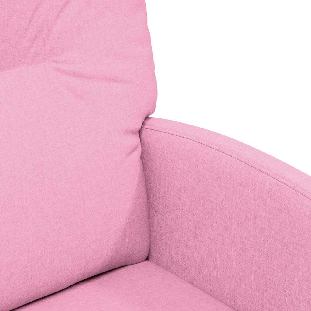 Blagovačke stolice s kotačima 2 pcs Ružičasta 57 x 67 x 95 cm