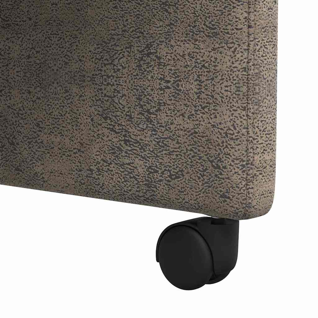 Blagovačke stolice s kotačima 2 pcs Tamno siva 58 x 67 x 97 cm