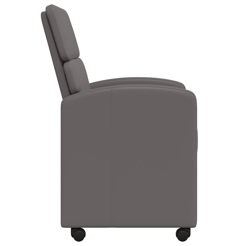 Blagovačke stolice s kotačima 2 pcs Siva 58 x 65 x 98 cm