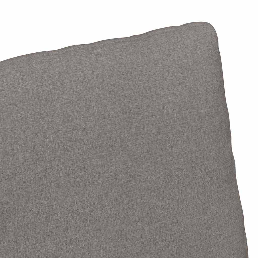 Trpezarijske stolice 2 pcs Sivo-smeđa 57 x 67 x 98 cm tkanina
